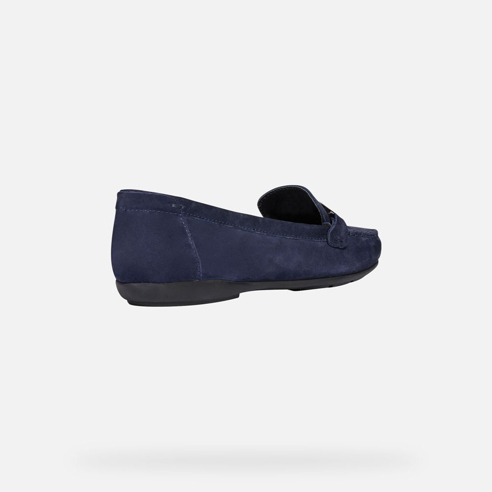 Geox Loafers Dark Blue Annytah - Geox Womens Shoes - COTGJK657